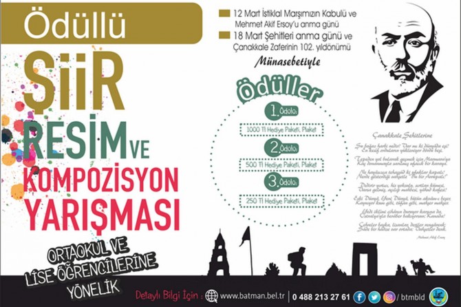 Batman'da ödüllü yarışma