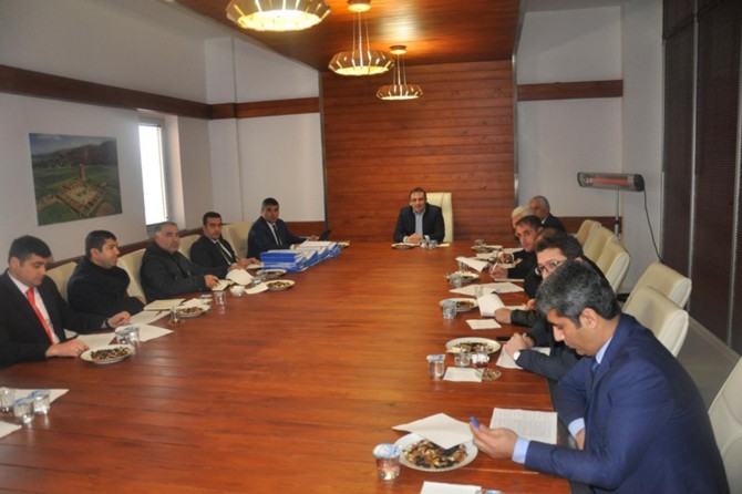 Hasankeyf'te Sosyal Yardımlaşma Vakfı toplantısını gerçekleştirdi