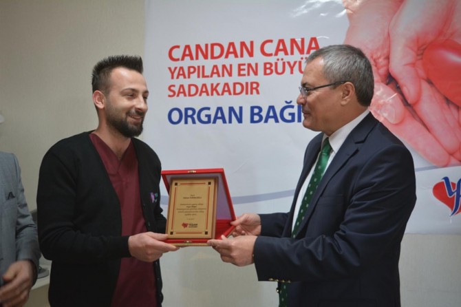 "Candan cana yapılan en büyük sadaka:Organ bağışı"