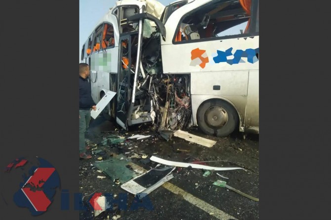 Buses crash: 6 dead, 20 injured