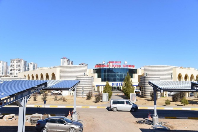 Diyarbakır otogarı Güneş Enerjisi Sistemine geçiyor