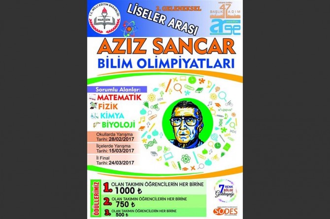 Aziz Sancar Bilim Olimpiyatları yarışma süreci başladı