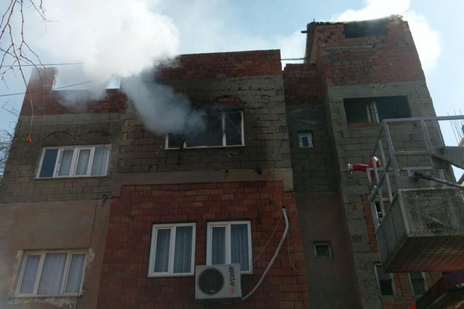 Batman’da yangın paniği