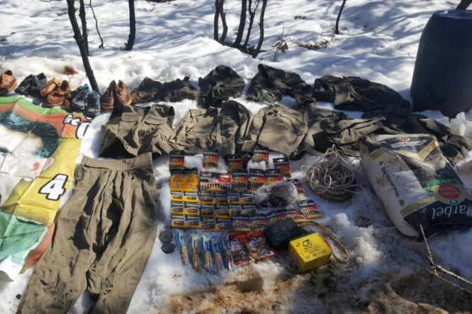 Diyarbakır’da patlayıcı malzemeleri ele geçirildi