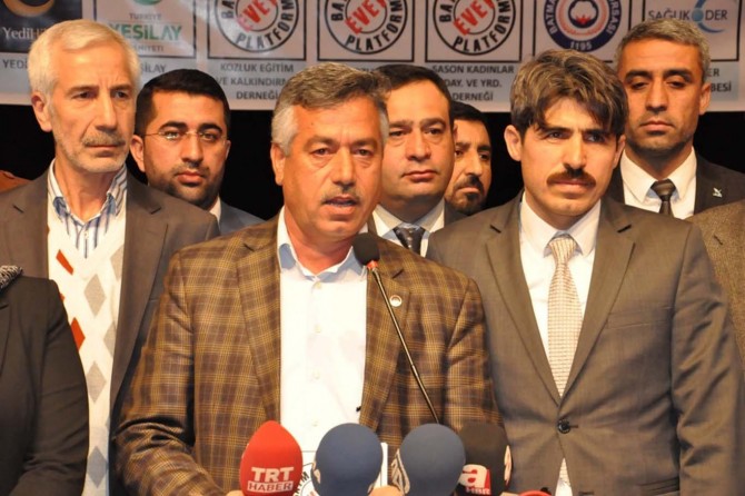 Batman’da 100 STK’dan referandum açıklaması