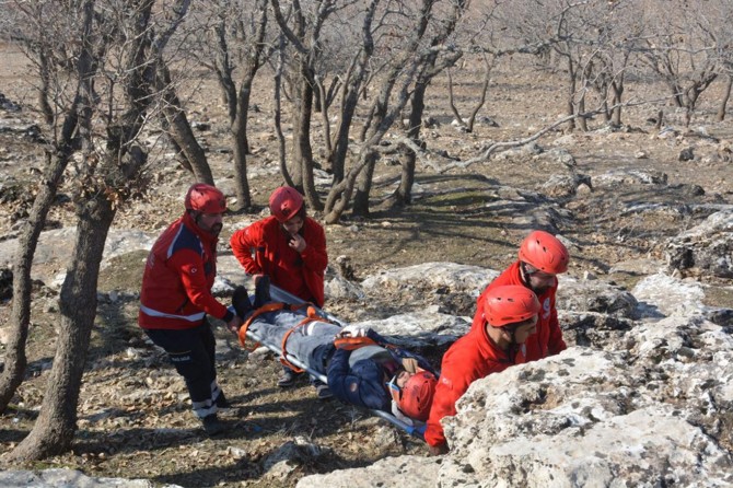 Batman’da UMKE Eğitim Tatbikatı yapıldı