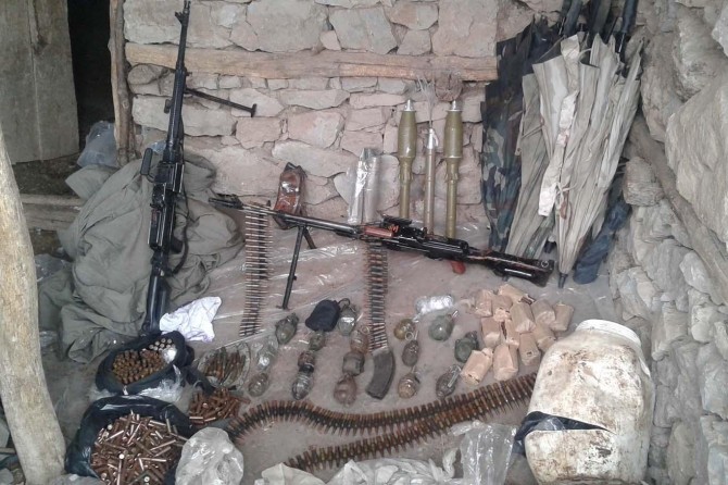 Depoya PKKê ya çekan hat bidestxistin