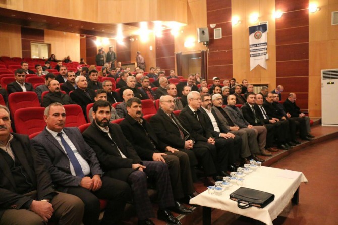 Bingöl’de “Yeni Anayasa ve Başkanlık sistemi” paneli