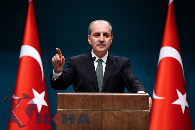 Statement from Kurtulmuş on "Iraqi Kurdistan flag"