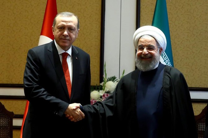 Cumhurbaşkanı Erdoğan Ruhani ile görüştü