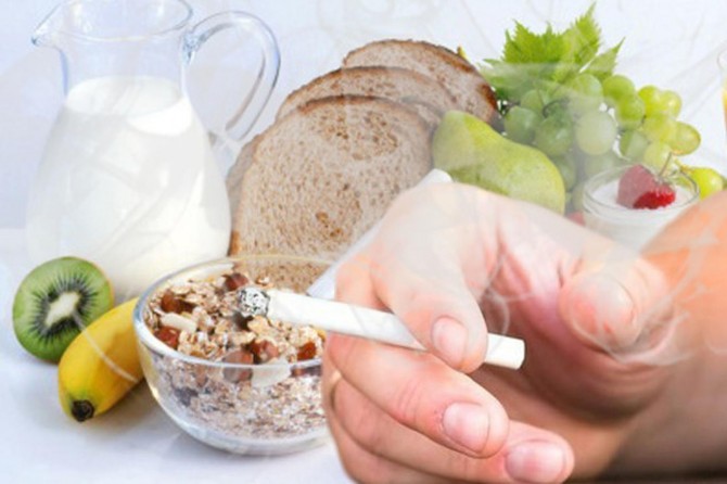 "Sigara kullanımı beslenmeyi olumsuz etkiliyor"