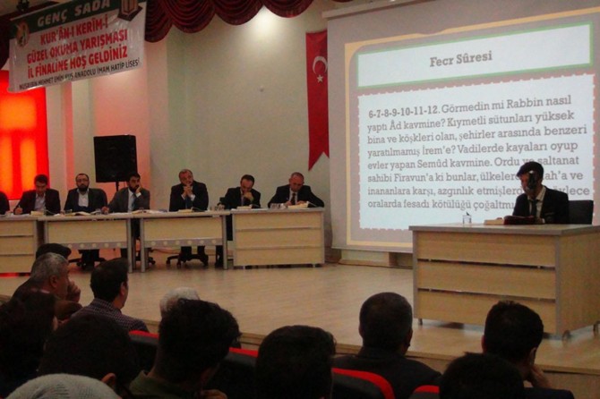 Kur'an-ı Kerim’i Güzel Okuma Yarışmasının finali Nusaybin'de yapıldı