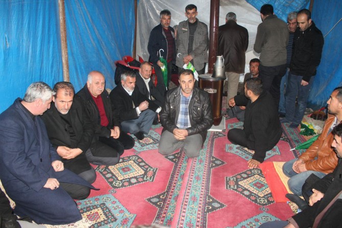 HÜDA PAR'dan artçı sarsıntıların sürdüğü bölgede inceleme