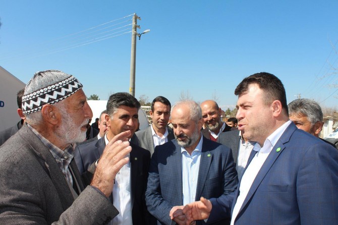 Heyeta HUDA PARê li herema erdhejê lêkolînan kir