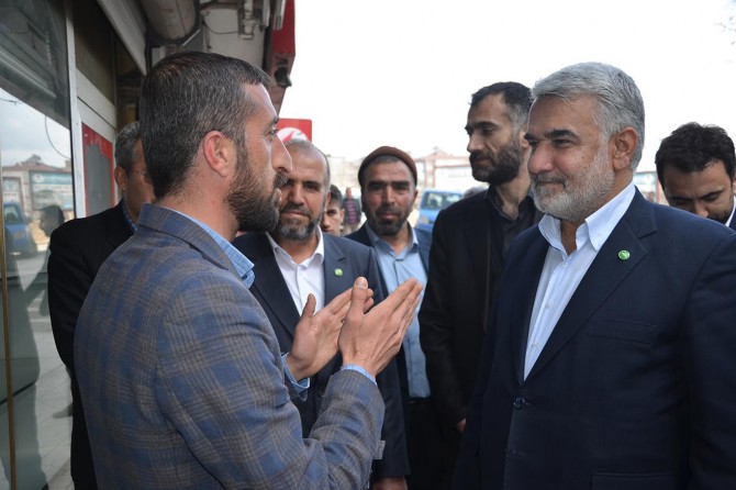 Zekeriya Yapıcıoğlu visits Şırnak tradesman