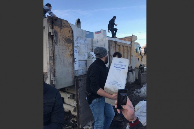 Evde 344 bin paket kaçak sigara ele geçirildi