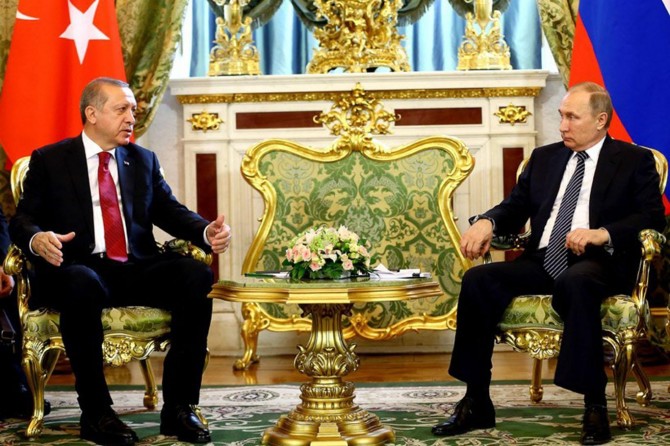 President Erdoğan meets with Putin