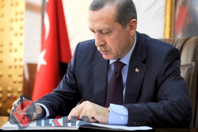 Serokkomar Erdogan rektor tayînê 6 zanîngehan kir