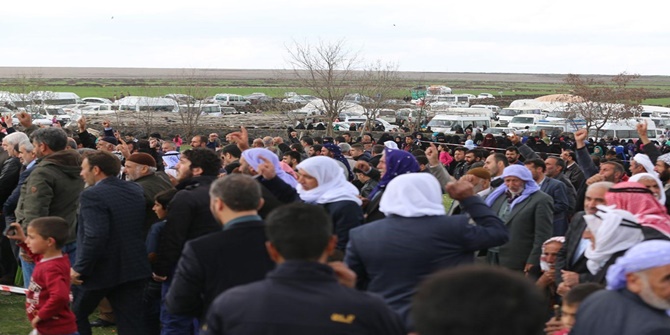 "Karacadağ şehitleri" kabirleri başında anıldı VİDEO-FOTO