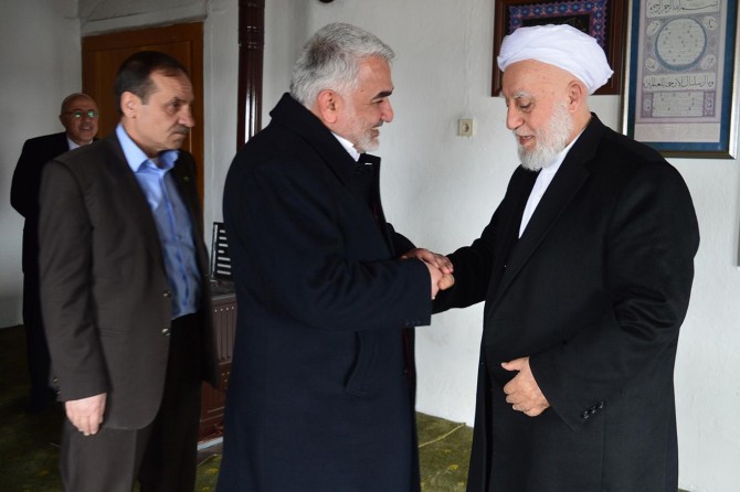 HUDA PAR President Yapıcıoğlu visits Naqshbandi Sheikh