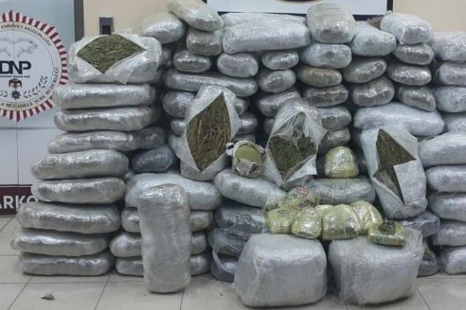 Uyuşturucu operasyonlarında 46 kişi tutuklandı