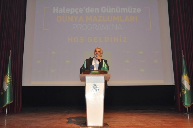 "Birlik olunmazsa Halepçe ve benzeri birçok katliam devam edecek"