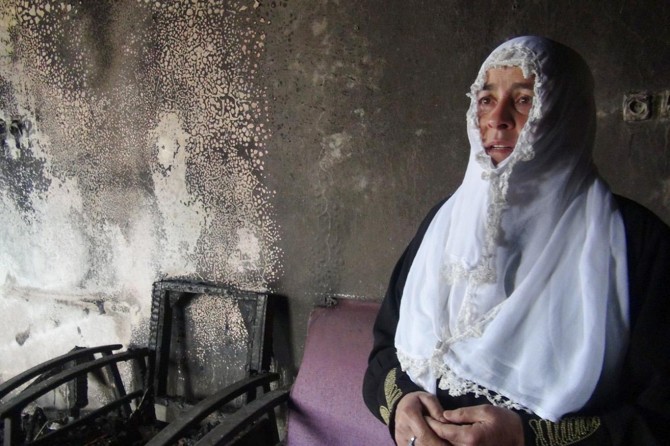 Dayîka hêtîman a ku mala wê şewitiye bendewarê alîkariyê ye