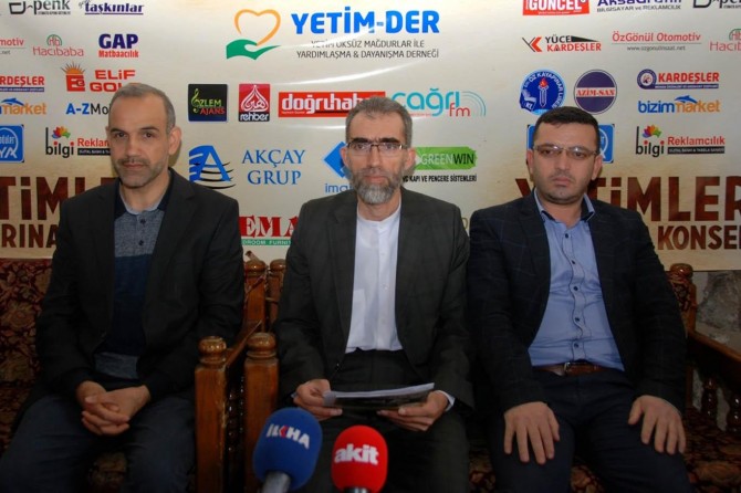 "Yetimler yararına düzenlenecek konsere halkımızı bekliyoruz"