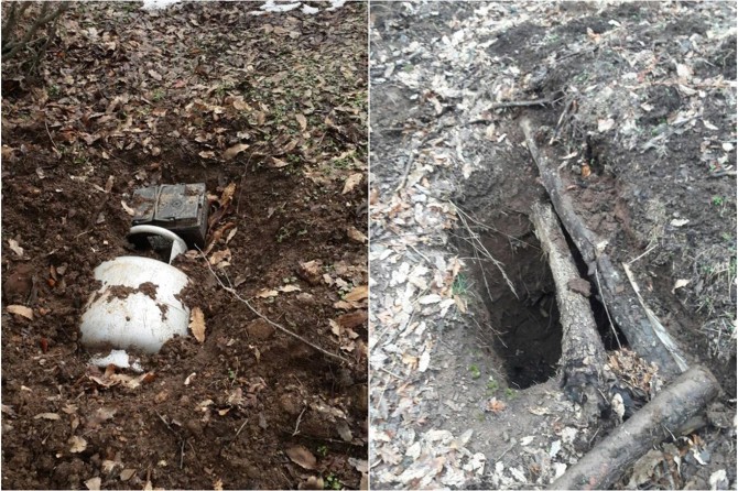 Bitlis Hizan’da tespit edilen sığınak ve patlayıcı imha edildi