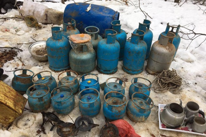 Bingöl’de PKK’ye ait 5 sığınak bulundu