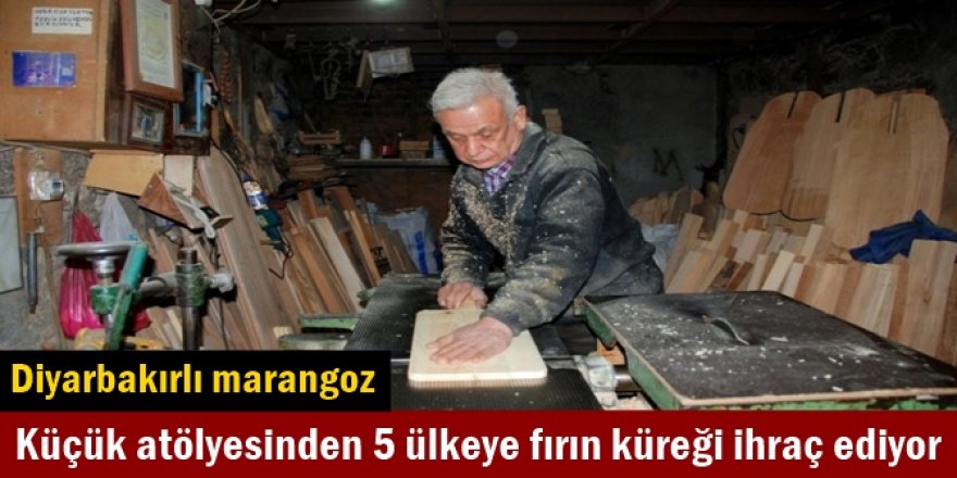 Küçük atölyesinden 5 ülkeye fırın küreği ihraç ediyor