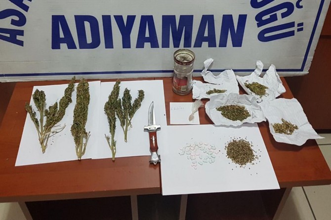 Adıyaman'da uyuşturucu operasyonu: 3 gözaltı