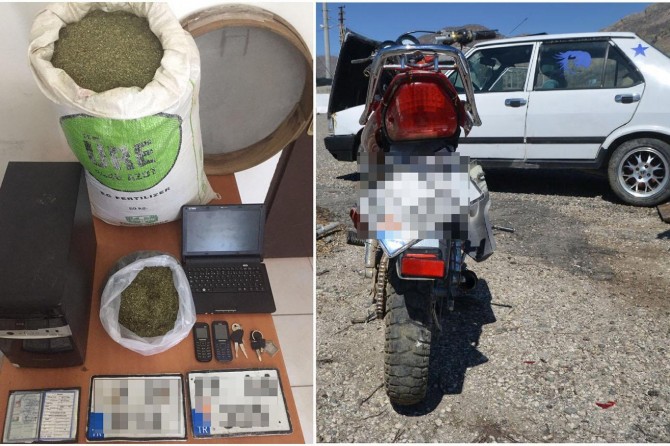 Li Diyarbekirê 5 wesayîtên aîdê PKK hat bidestxistin