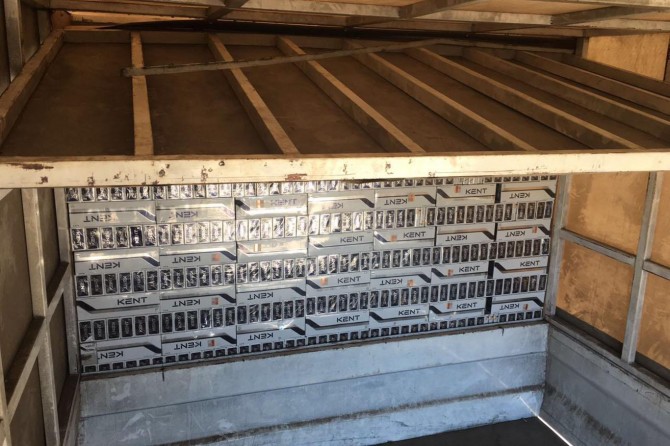 Diyarbakır’da 54 bin TL değerinde kaçak sigara ele geçirildi