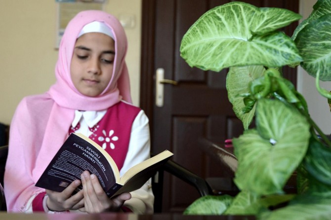 Başarımın sırrı çok kitap okumamdır