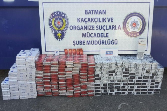 8 hezar û 530 paket cixareyên qeçax hatin bidestxistin