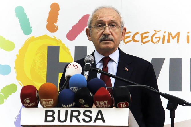 Kılıçdaroğlu Bursa’da Cumhurbaşkanlığı Sistemini eleştirmeye devam etti