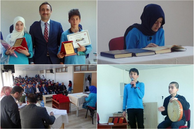 Gümüşhane'de Kur'an-ı Kerim ve ezan okuma yarışması düzenlendi