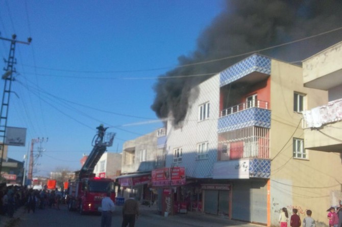 Batman’da bir evde çıkan yangın korkuttu