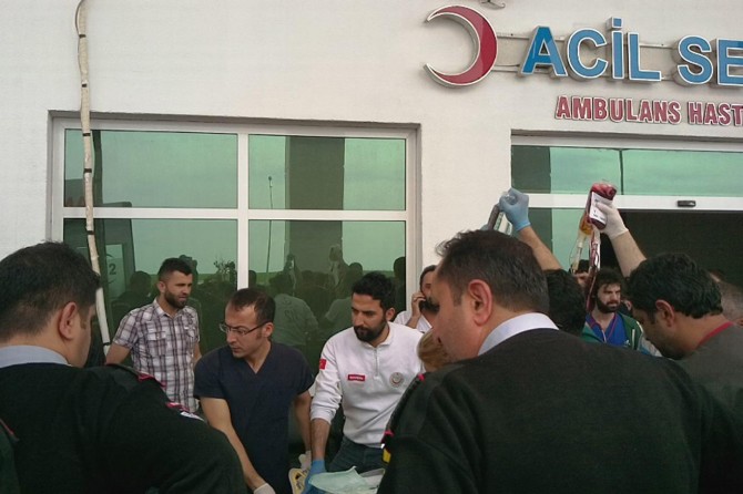 Nusaybin'de patlama: 2 çocuk ağır yaralı