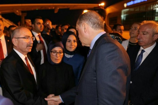 Cumhurbaşkanı Erdoğan Mardin'den ayrıldı