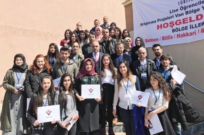 TÜBİTAK bölge finalinde Batman 14 derece elde etti