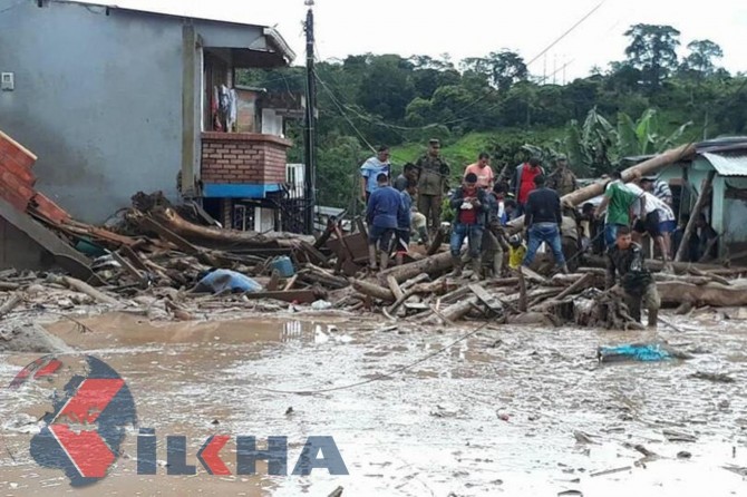 Flood disaster in Colombia: 112 dead 200 injured