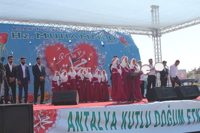 2017 Antalya kutlu doğum etkinliği video foto