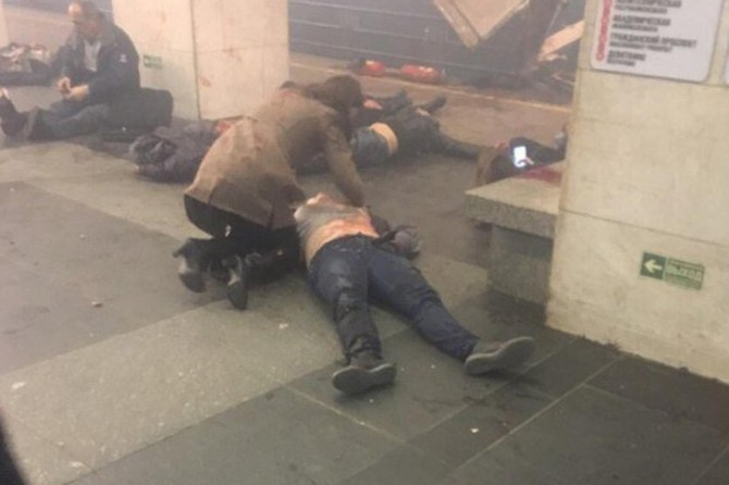 Di metroya St. Petersburgê de teqîn: 10 mirî û 50 birîndar