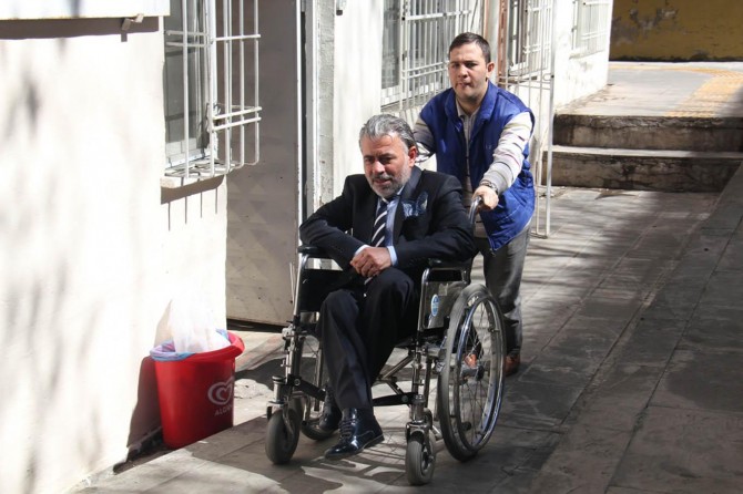 Engellilerden otobüs şoförlerine tepki