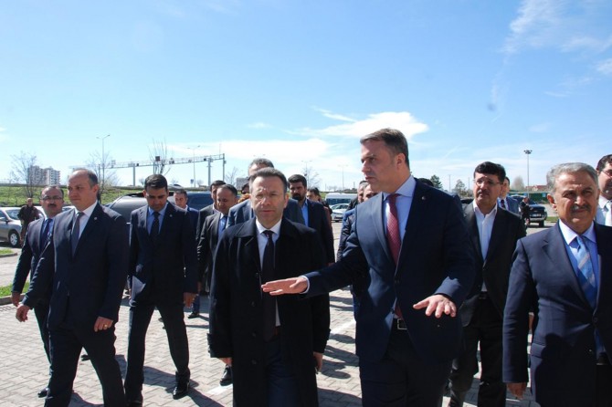 Diyarbakır'da fuar yapılacak alanda inceleme yapıldı