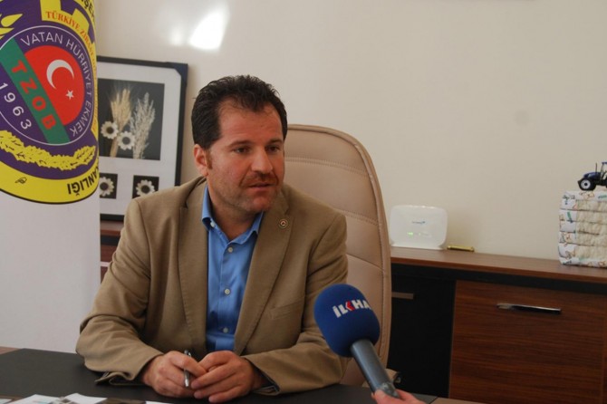 Çiftçinin desteklemelerine DEDAŞ tarafından bloke konulmasına tepki