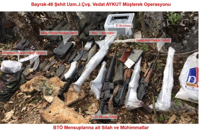 Diyarbakır’da çok sayıda mühimmat ile uyuşturucu ele geçirildi