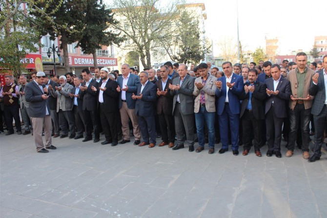 İdlib katliamı Kahta’da telin edildi